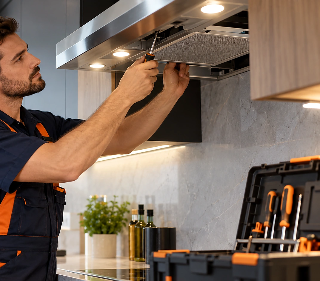 Campanes extractores – servicio de reparación